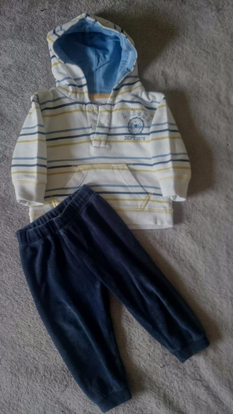 Teplaková súpravička 6-12m, st. bernard,80