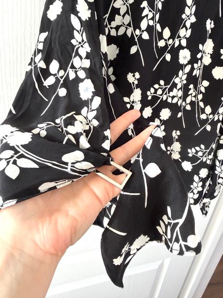 Luxusná hodvábna blúzka pieszak, 38