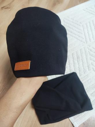 Dvojdverový set 1-3roky čiapka s nákrčníkom, 