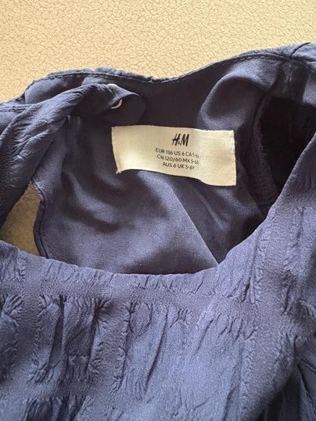Šaty - nenosené, h&m,116