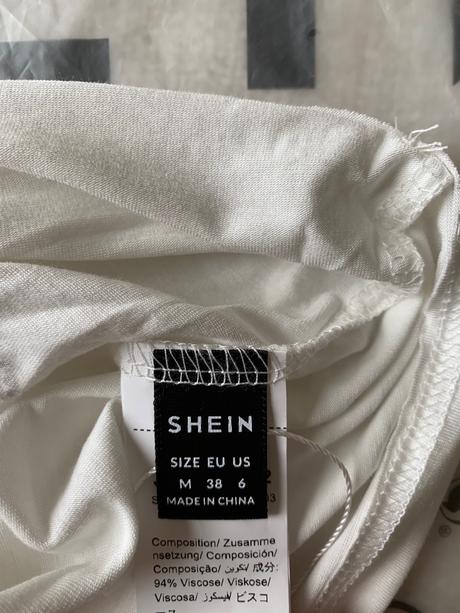 Top elasticky shein, m