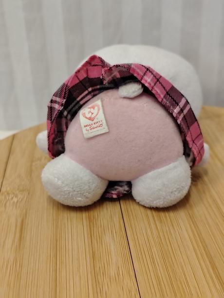 Zberateľ retro hello kitty kárované šaty ty sanrio, 