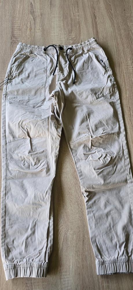 Jogger kremove nohavice, denim co,m