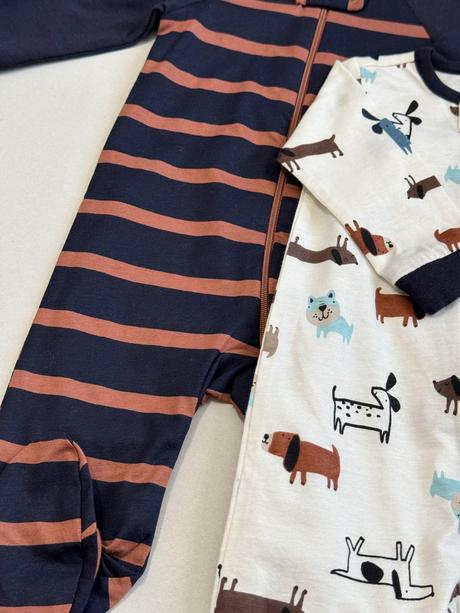 Gerber chlapčenské dupačky 2ks súprava, gerber,56