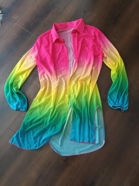 Blúzka, prehoz na plavky, xl