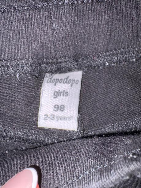 Čierne nohavice 98, dopodopo,98