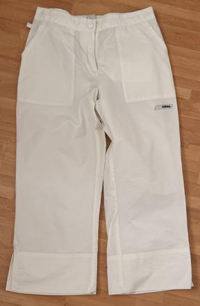 Adidas 3/4 biele športové nohavice, adidas,m