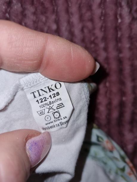 Nohavičky 122/128, tinko,122