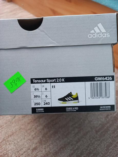 Adidas chlapcenske tenisky c. 39, adidas,39