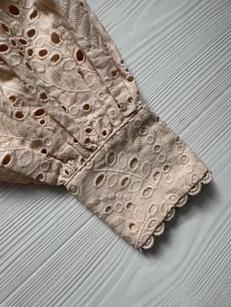 H&m - šaty s anglickou krajkou, h&m,s