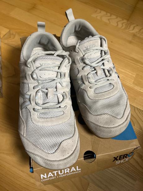 Xero shoes prio suede quiet gray, 40