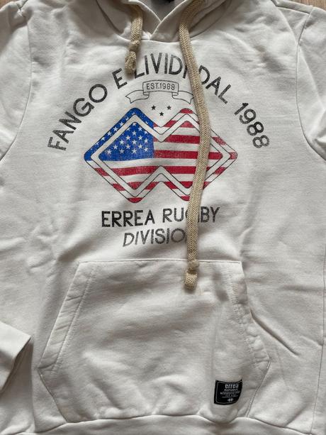 Errea biela mikinka, xs