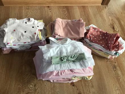 Balík oblečenia veľ50/74 na leto, 50–62