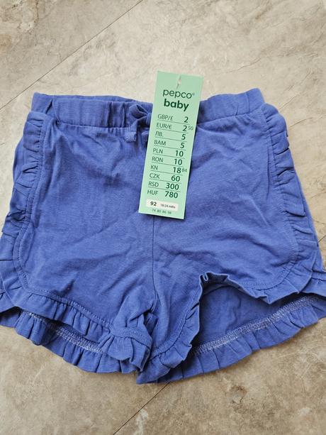 Krátke nohavice 92, pepco,92