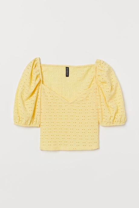 Crop top shein, h&m,m