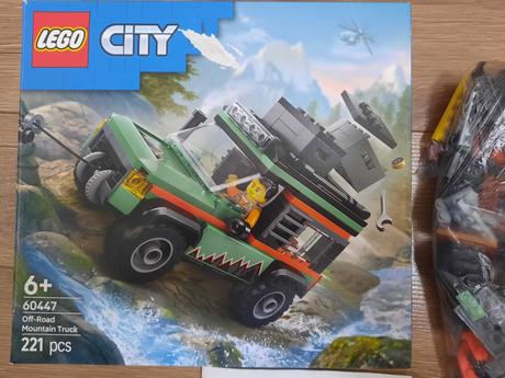 Lego city- terénne horské auto, 