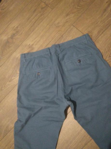 Nohavice slim, h&m,30