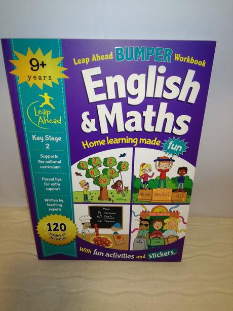 English & maths bumper workbook 9+ nsu19, 