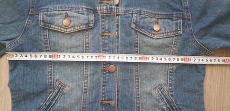 Riflová bunda motýľ m/l, m