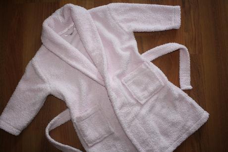 Ružový župan, primark,98