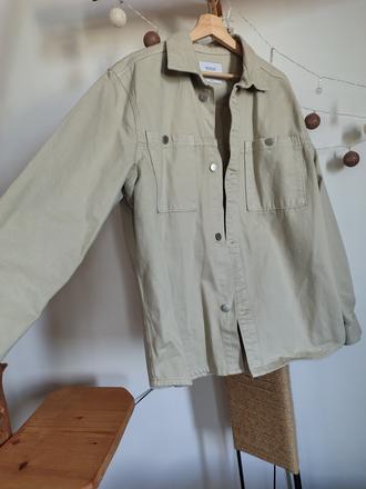 Khaki dzinsova bunda, reserved,l
