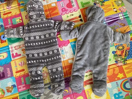 Dva teplucke overaly ff 6-9 mesiacov, f&f,74