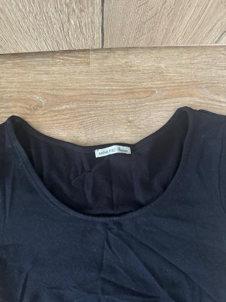 Čierne šaty 2v1 anna field mama, s