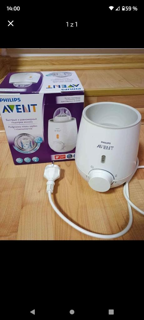 Ohrievač mlieka avent, avent