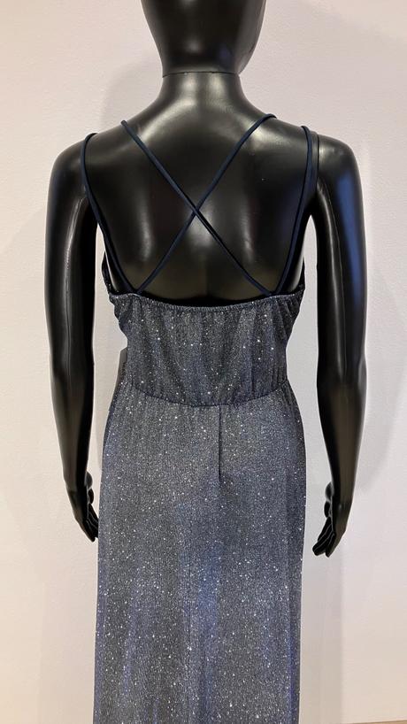 Dámske trblietavé spoločenské šaty (uni), l / m / s