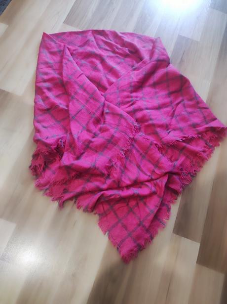 Ružový šál xl,