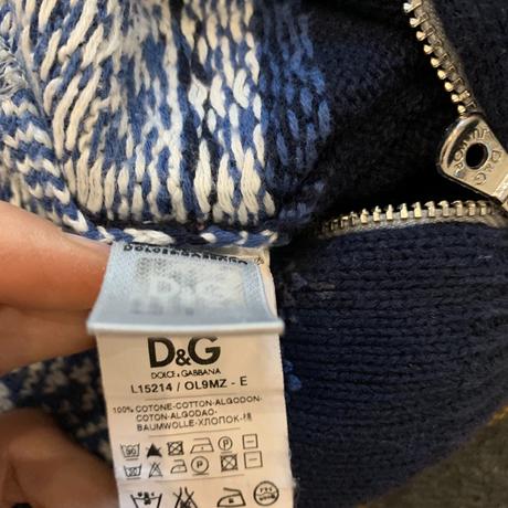 Dolce ánd gabanna chlapčenská  svetro-mikina 12-18, 92