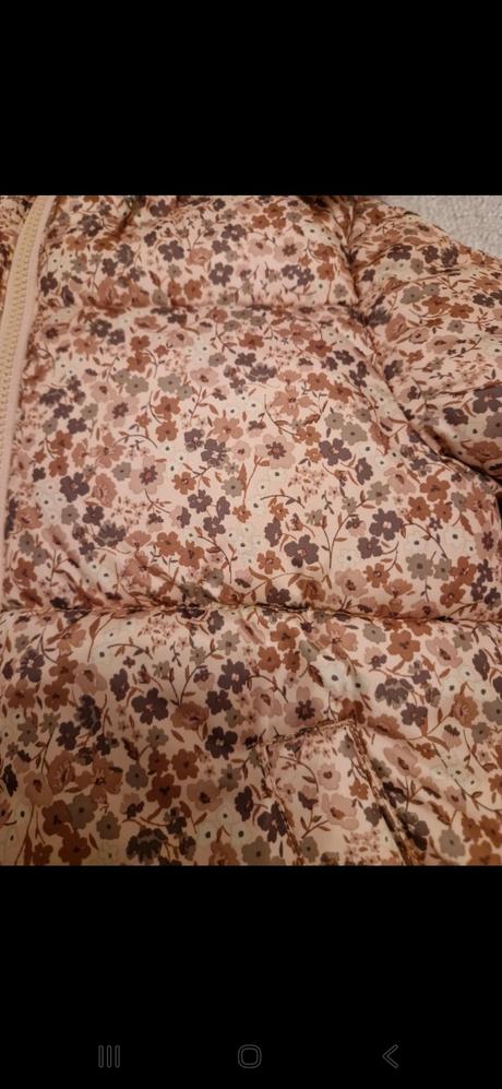 Bunda kvietky, h&m,122