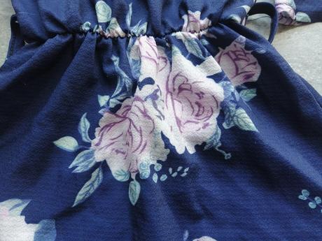 Kvetované ľahké šaty v86-92, 1r., 86