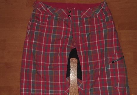 Dámske športove turistické shortky vaude, 40