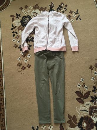 Mikina na zips a 2ks nohavice, 140–152