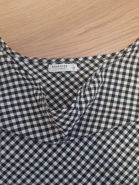 Kockovaná blúzka reserved, č.s, reserved,s