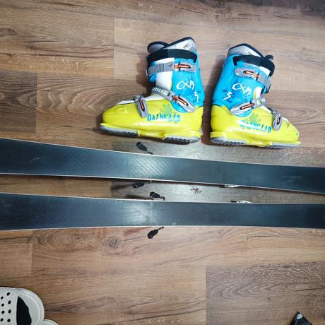 Junior lyze+palice, salomon,140-149 cm