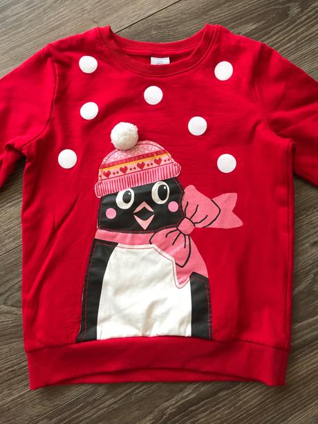 Mikina zimný motív, lindex,110