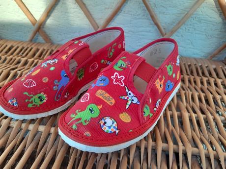 Papučky červené deichmann, deichmann,23