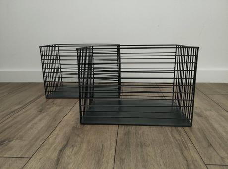 Úložné kovové košíky- 2ks, 