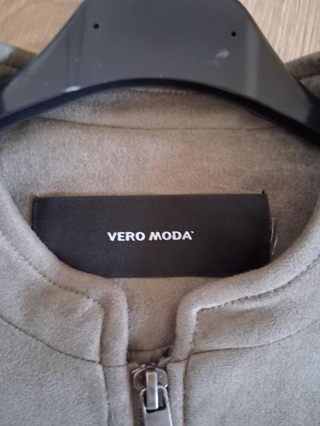 Semišová bunda, vero moda,s