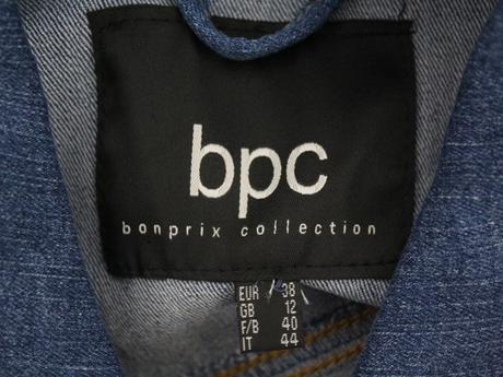 -pružná riflová bunda bonprix veľ. 38, 40, bonprix,s