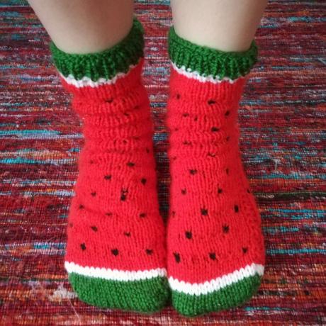 Pletené ponožky, 
