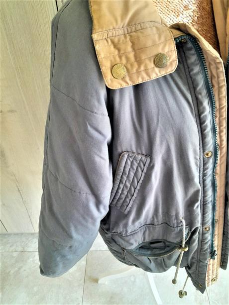 Obojstranná zimná bunda-m/l, m