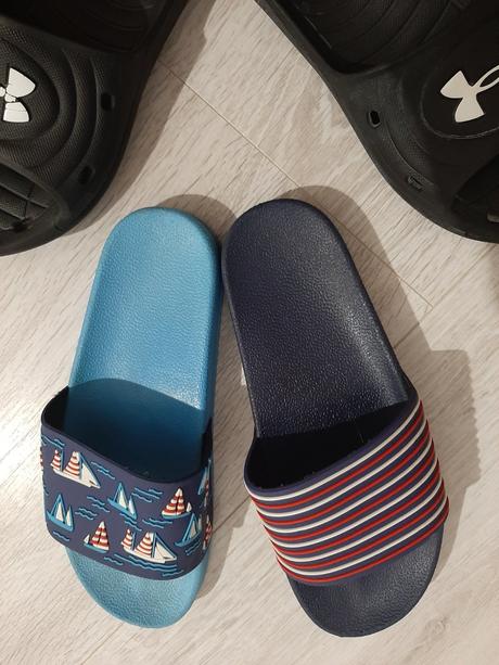 3x šľapky  underarmour 39, under armour,39