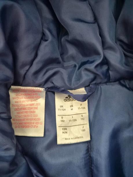 Adidas zimná vetrovka, adidas,152