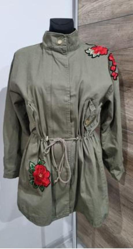 Damska bunda s výšivkou xl, xxl