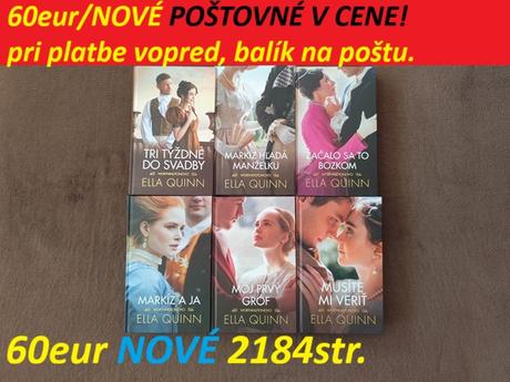 Knihy 6x ella quinnová komplet,