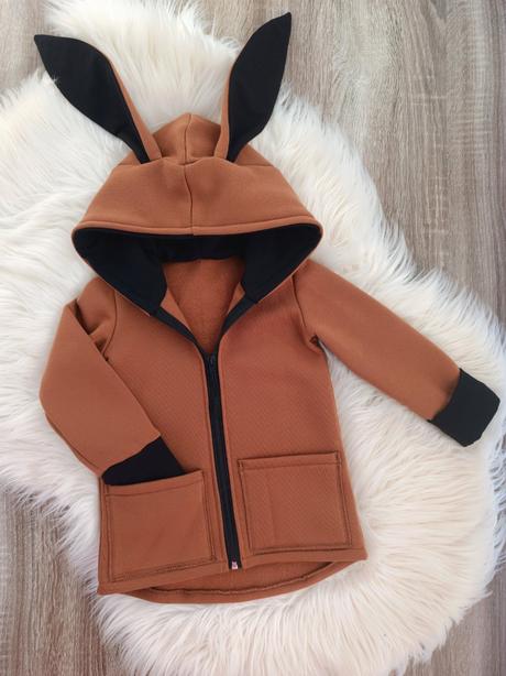 Zateplený mikino- kabátik, 74 - 128