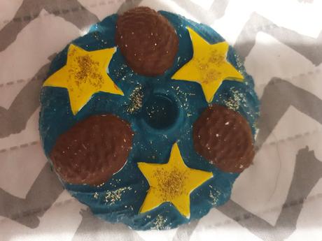 Vianočný svietnik - hand made - 7 cm, 